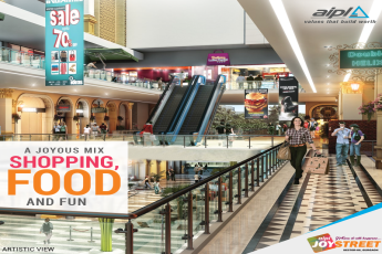AIPL Joystreet houses high street retail outlets, a multi-cuisine food-court and an indoor fun zone in Gurgaon